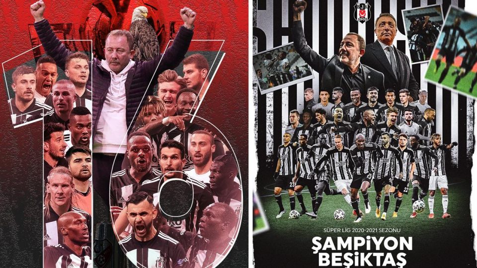 Beşiktaş 16. şampiyonluğuna ulaştı
