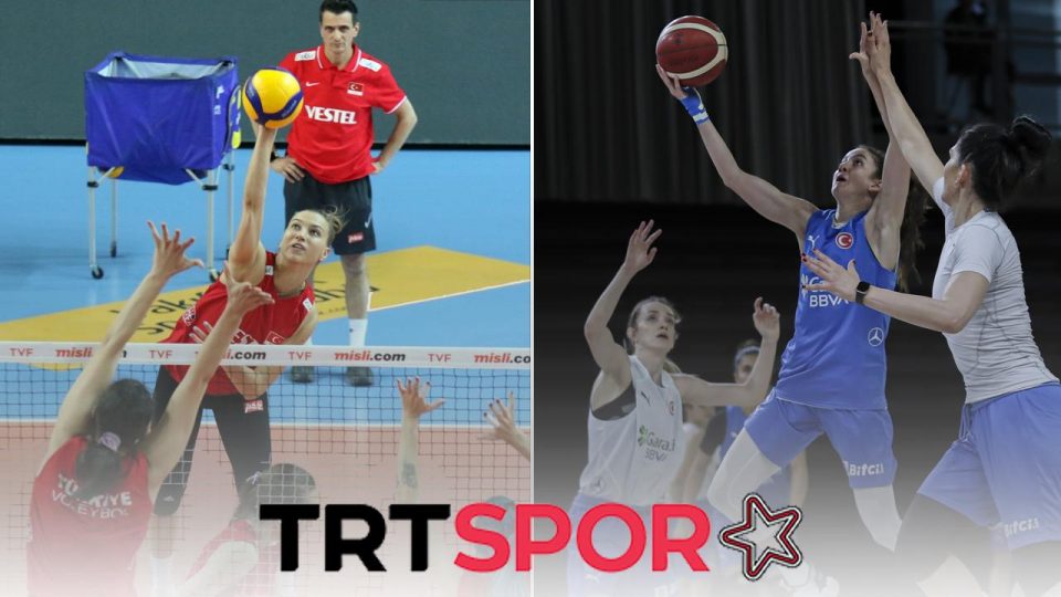 Millilerin voleybol ve basketbol maçları TRT Spor Yıldız’da