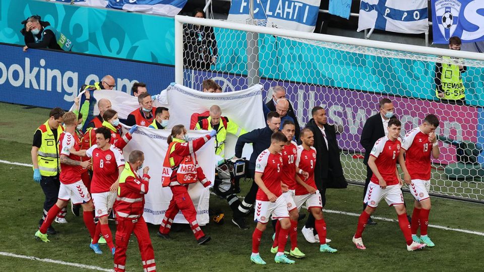 A Milli Takım futbolcularından ve kulüplerden Eriksen’e destek