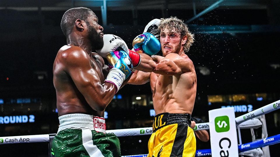 Floyd Mayweather ile Logan Paul yenişemedi